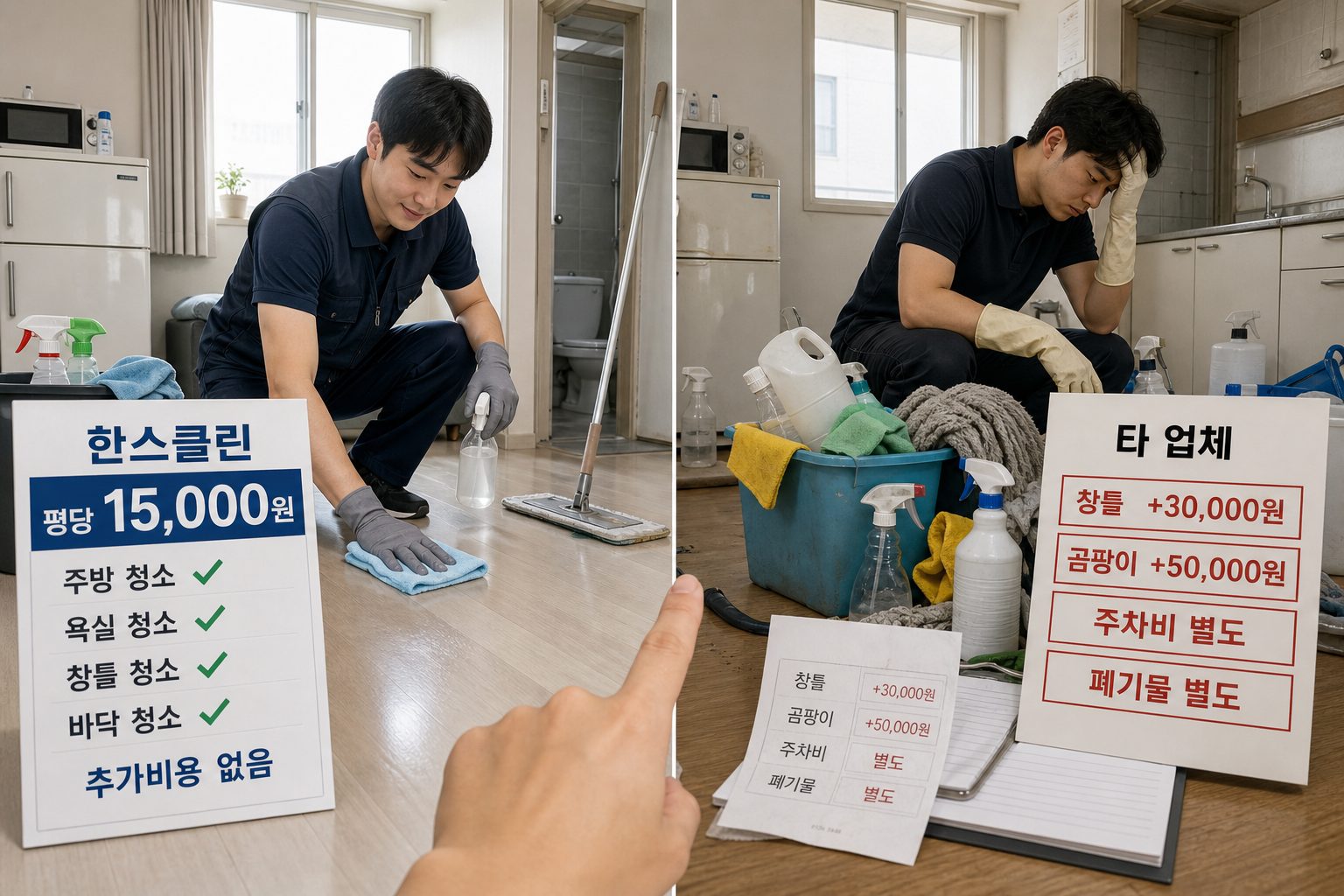 원룸청소업체 선택 시 확인해야 할 기준과 비용 비교