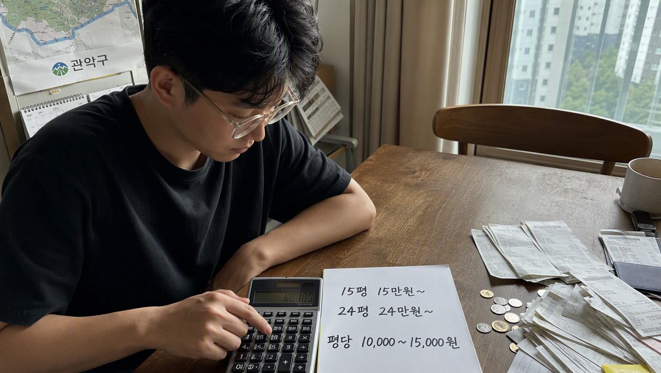 관악구 이사청소비용 실제 금액과 결정 요인