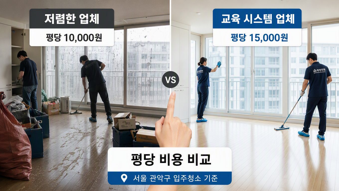 이사청소 비용과 업체 선택 시 확인할 점 이사청소후기