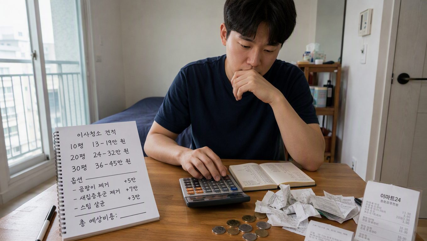 신림동입주청소 비용이 평수·옵션·현장 상태에 따라 달라지는 이유