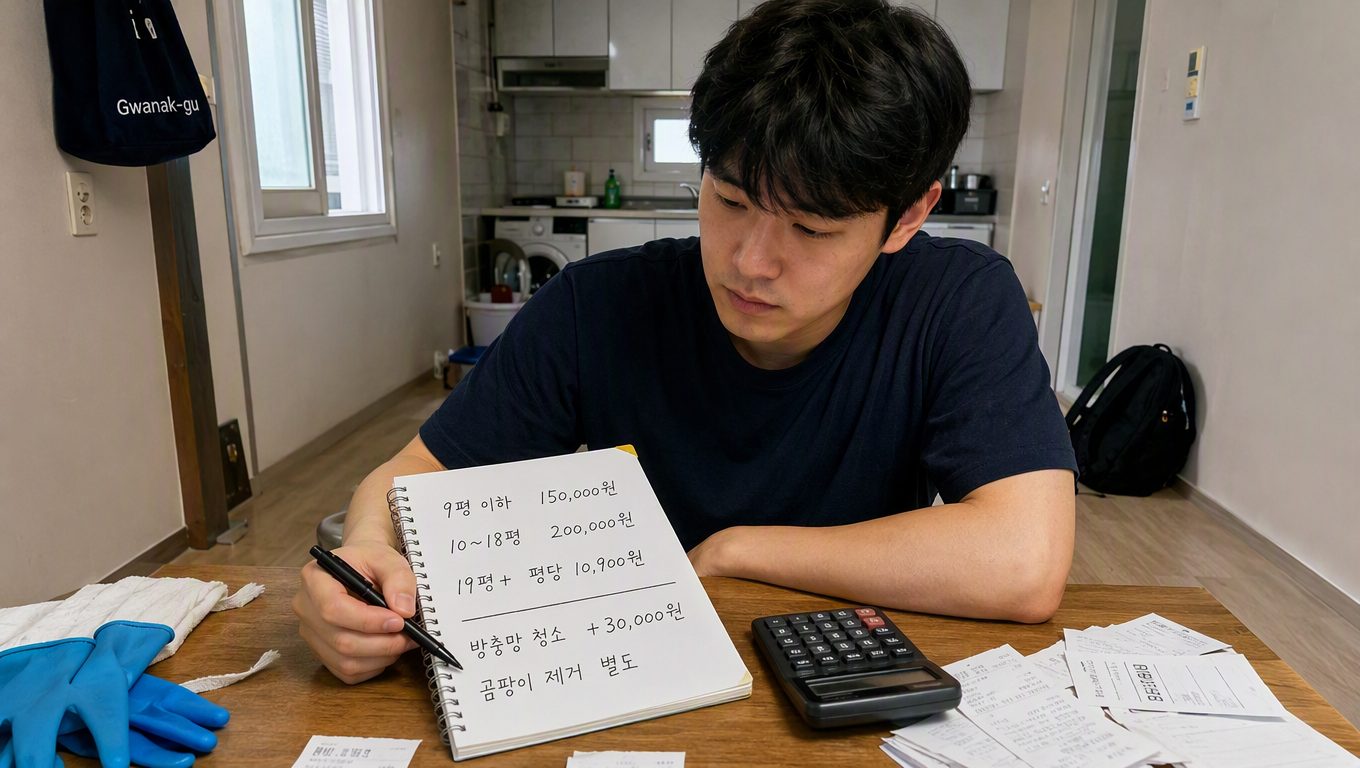 입주청소가격 평수별 차이와 실제 추가 비용 사례
