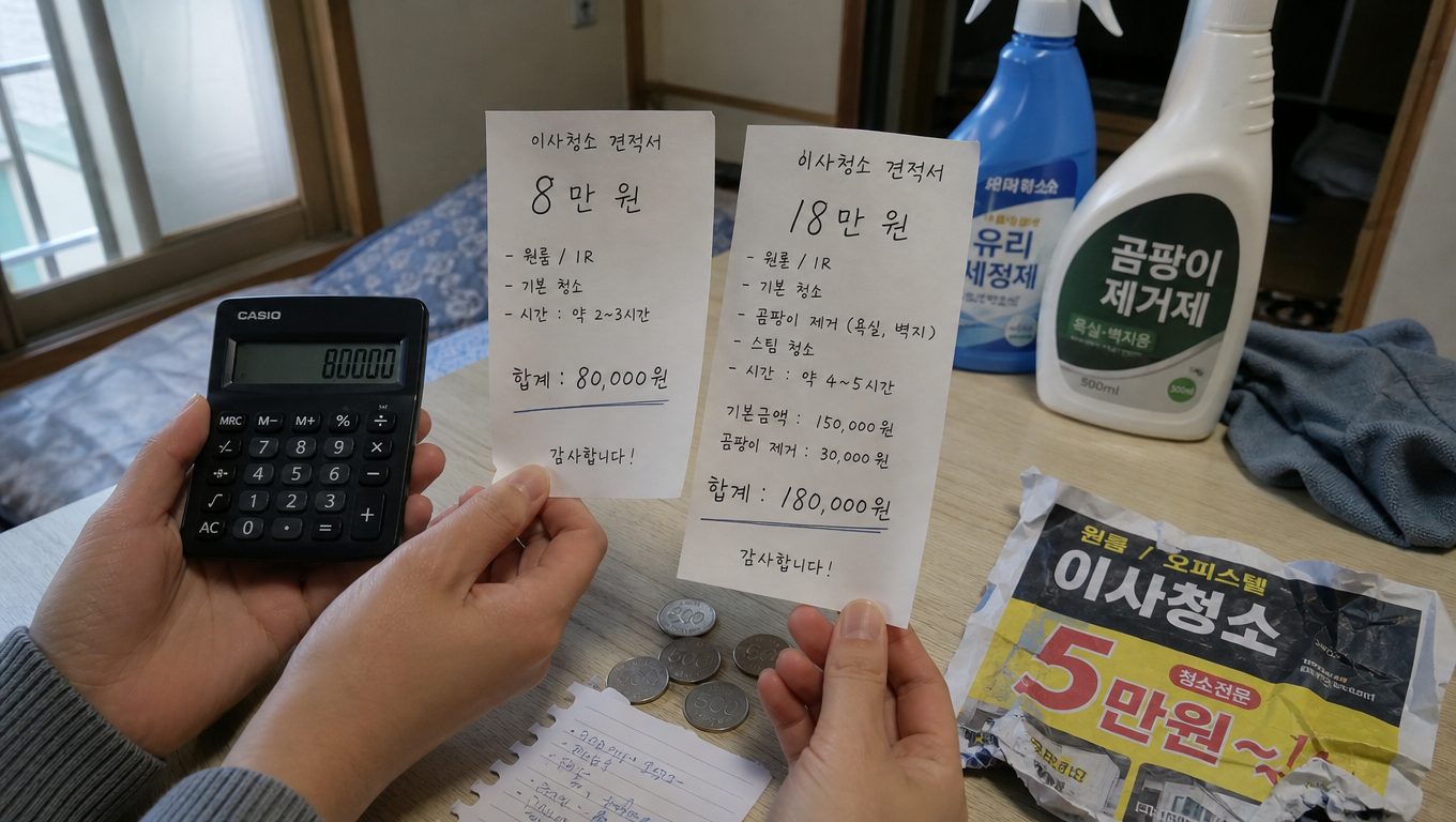 이사청소업체 비용 요인과 저렴한 업체 위험, 신뢰할 수 있는 업체 확인 방법