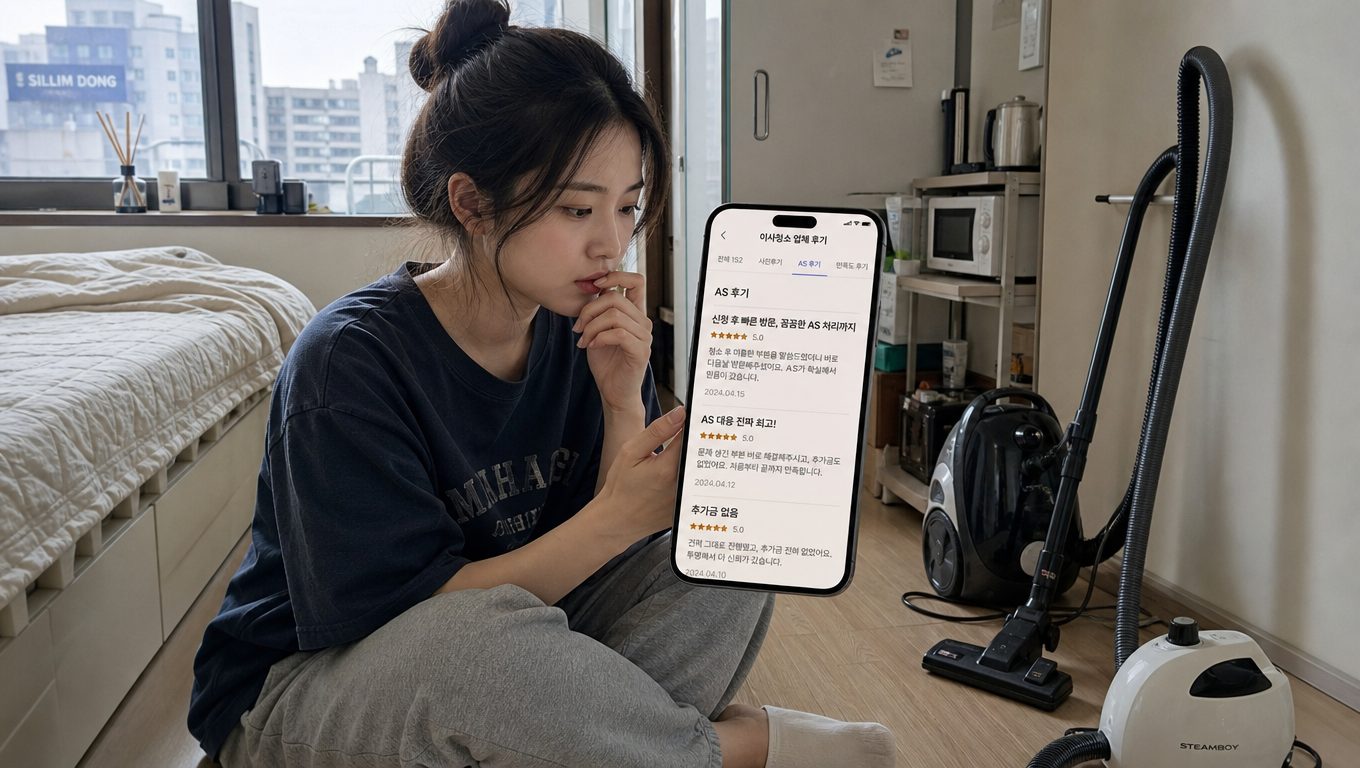 관악구 이사청소후기에서 업체 운영 방식과 AS를 확인하는 기준